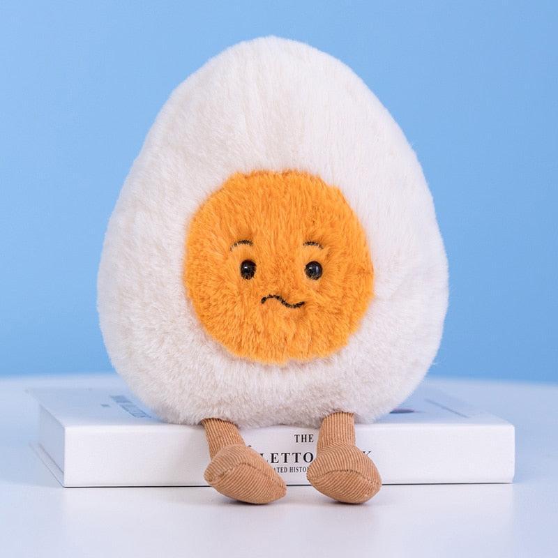 Fluffy Soft Boiled Egg Plushies - QMartCo