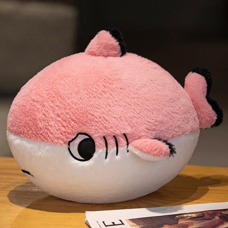 Round Shark Plushies - QMartCo