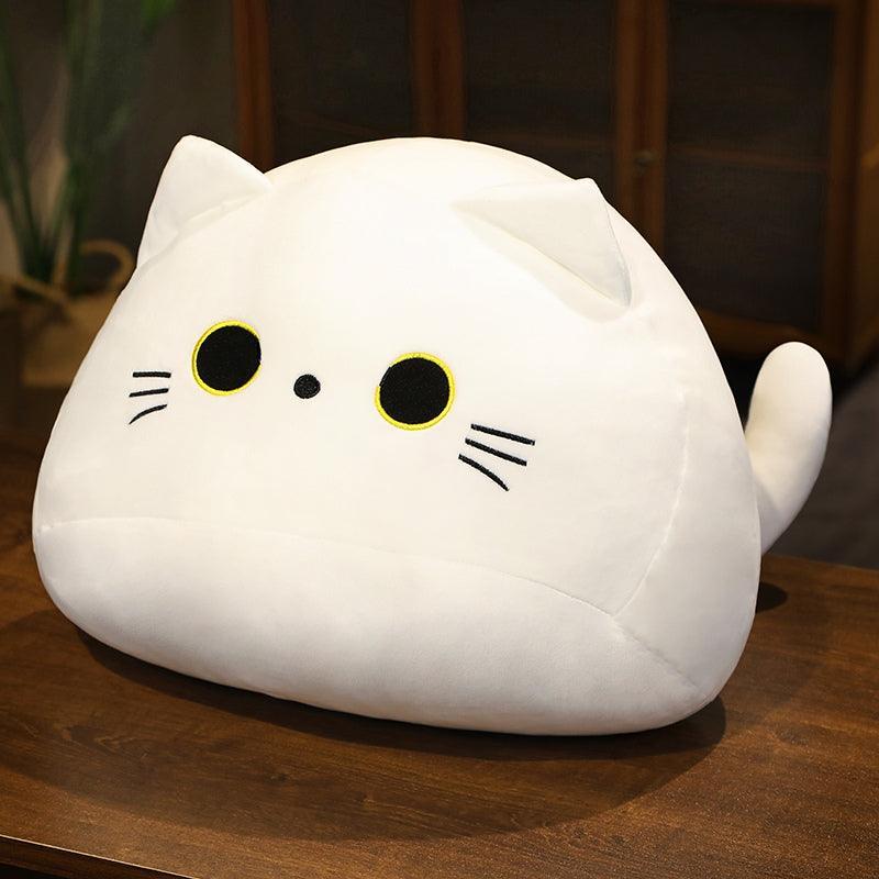 White cat cheap plushie