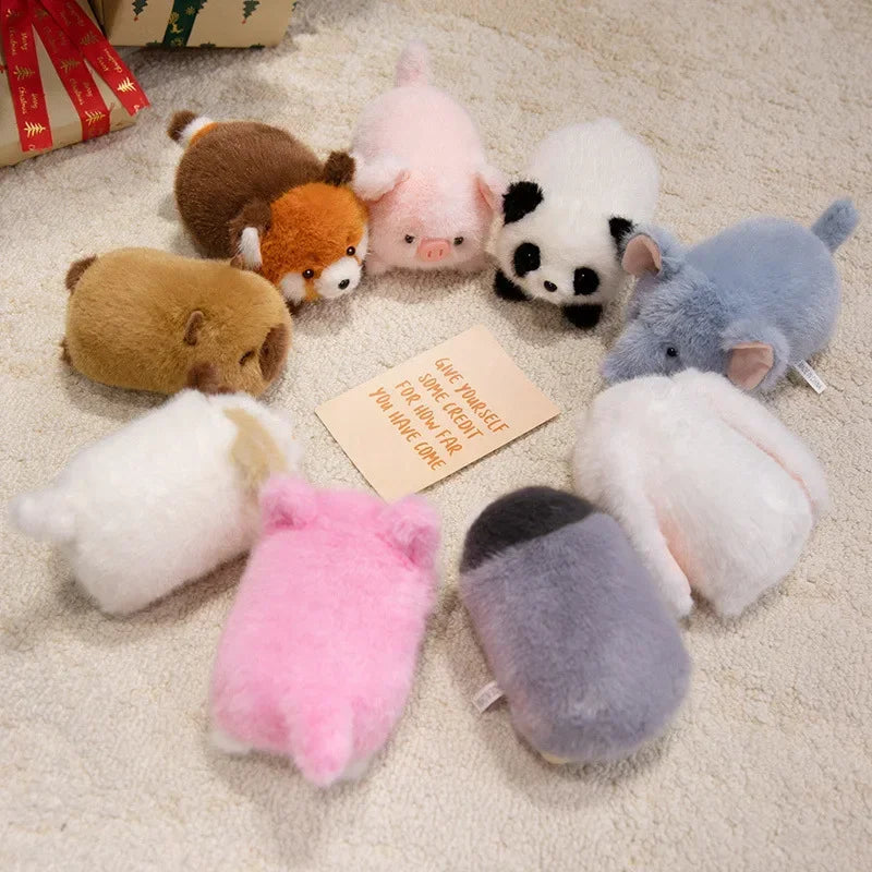 Mini Lying Animal Plushies