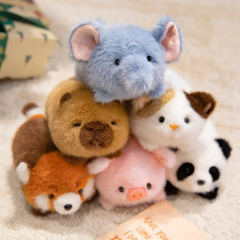 Mini Lying Animal Plushies