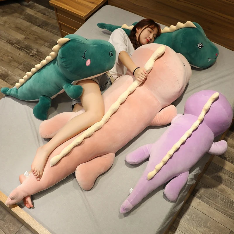 Sleeping Dinosaur Plush