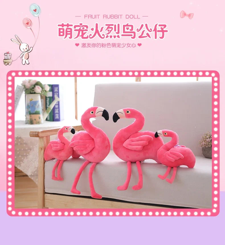Cute Flamingo Plushie