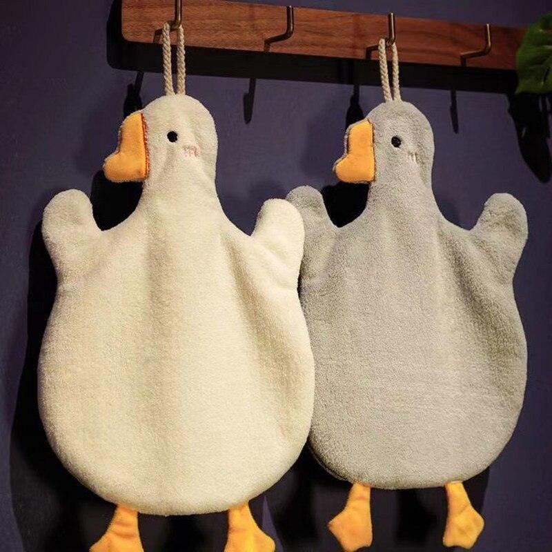 Cartoon Goose Hand Towel - QMartCo