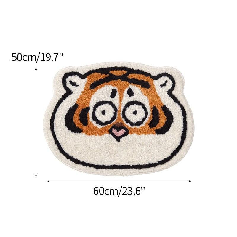 Chubby Tiger Rug - QMartCo