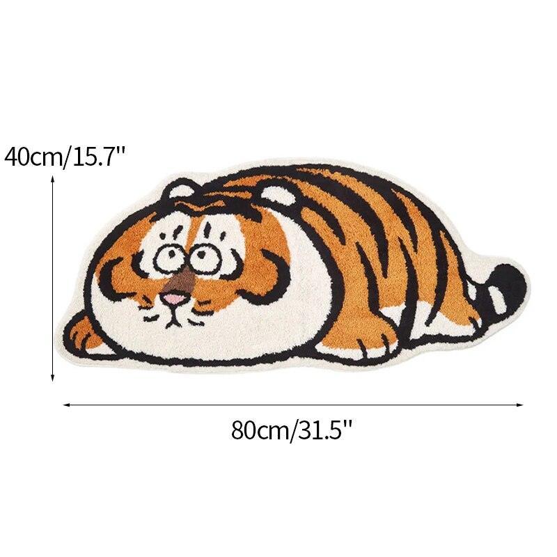 Chubby Tiger Rug - QMartCo