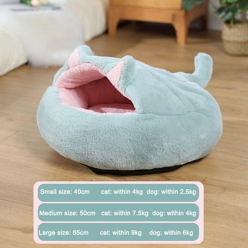 Cosy Kitty Cat Cave Bed - QMartCo