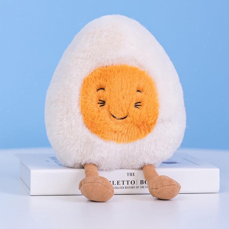 Fluffy Soft Boiled Egg Plushies - QMartCo