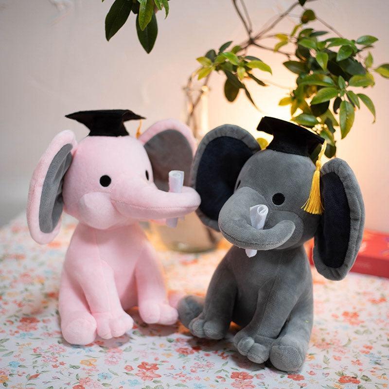 Graduation Elephant Plushies - QMartCo