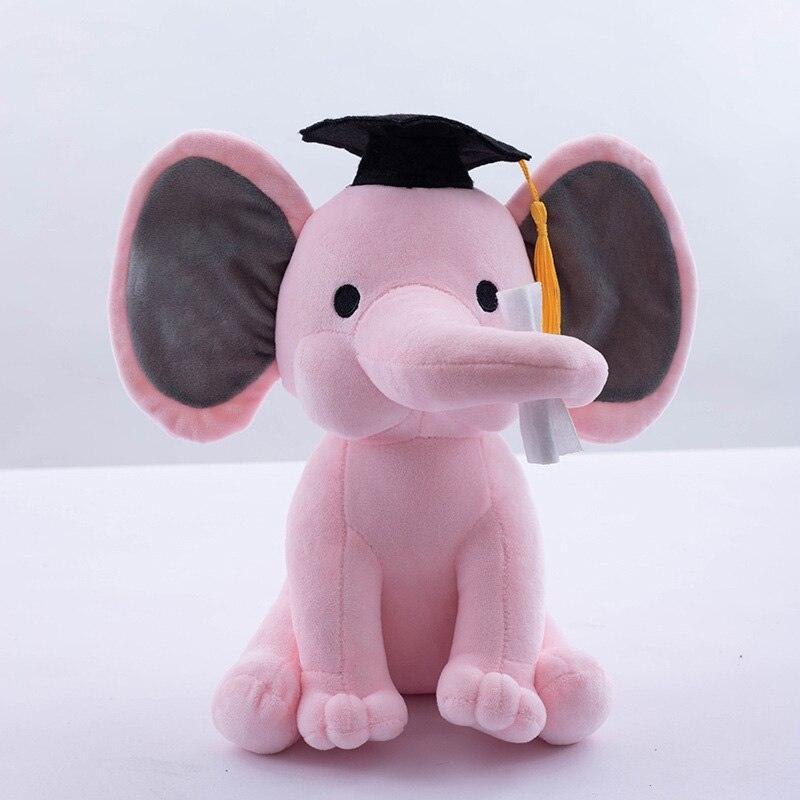 Graduation Elephant Plushies - QMartCo
