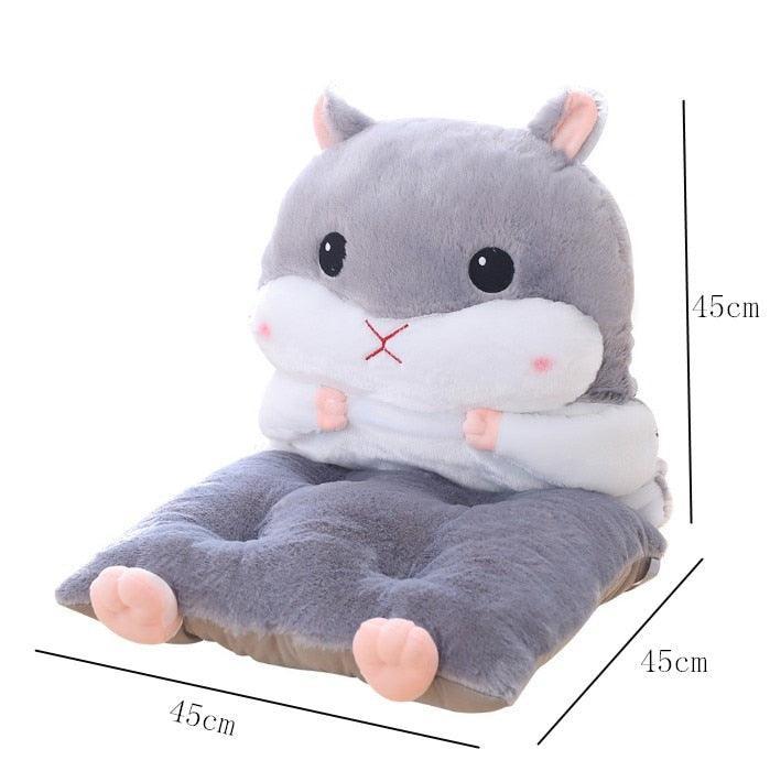 Animal Plush Seat Cushion - GEEKYGET