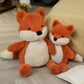 Kawaii Fox Doll Stuffed Animal Plush Toys for Children Girl Boy Kids Cute Dox Gift Soft Cartoon Christmas Presents - QMartCo
