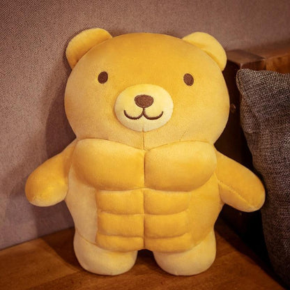 Muscle Bear Plushie - QMartCo