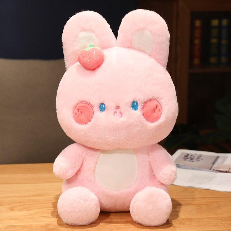 Pink Bunny Plushies - QMartCo