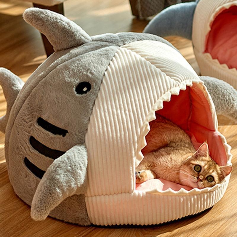 Shark Cat Bed - QMartCo